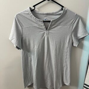 Kuhl Light Gray Women's Short Sleeve Tee